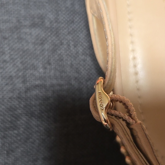 Coach VAE Leather Slingback Studded Flat Skimmers - Picture 2 of 8